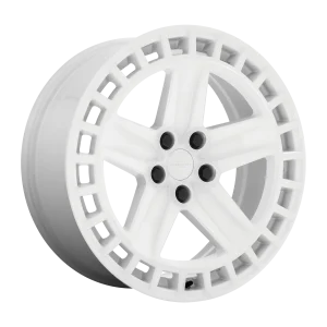 Redbourne Wheels – ALSTON – White – 18″x8.5″ 25mm – All weather Wheels – 1885ASN255120W72